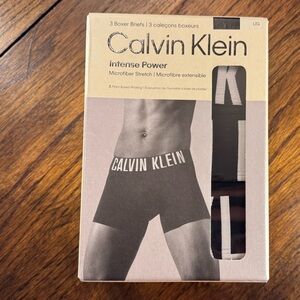 Calvin Klein Intense Power Microfiber Boxer Briefs 3-Pack